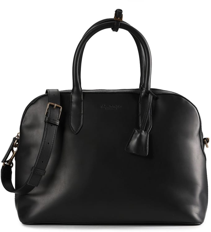 Marc O'Polo handtas schoudertas Shopper Black zwart
