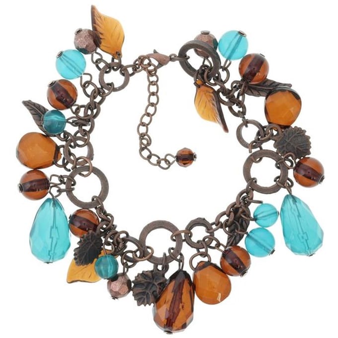 Behave - armband met hangers - retro stijl - herfst accent