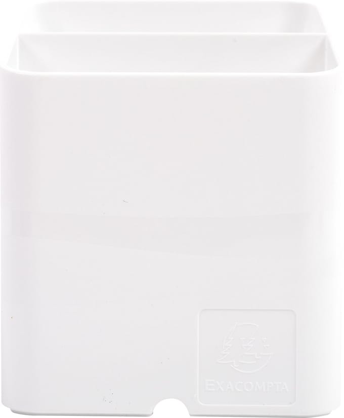 Exacompta 10x Pennenhouder PEN-CUBE Iderama - Wit - 67713D