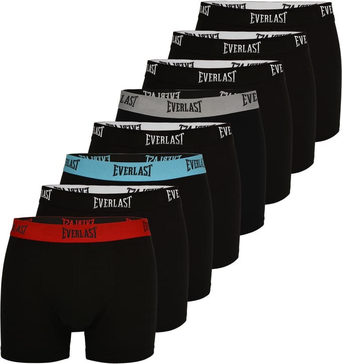Everlast - Herenslips - Zwart - Katoen - Set van 8 - Maat XL