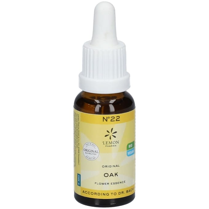 Bach Bloesem Bach bloesemremedies oak bio 20 Milliliter