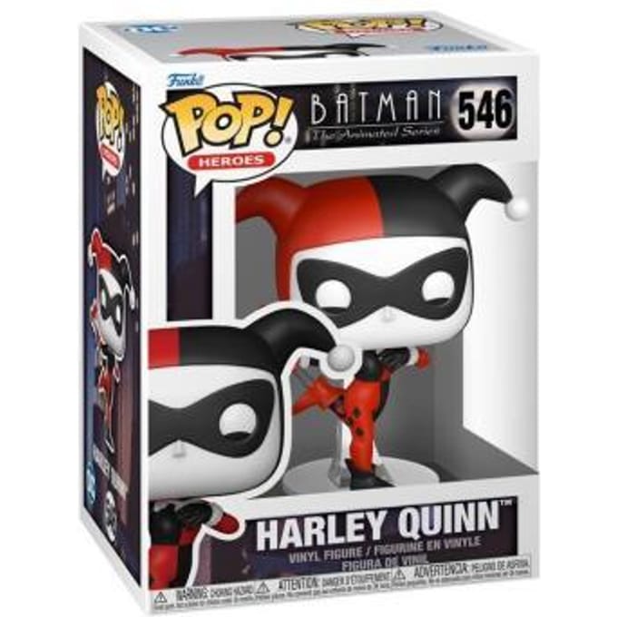 Funko POP! Batman The Animated Series #546 Harley Quinn Diamond Collection - NEW