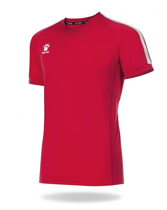 Kelme Global T-shirt Met Korte Mouwen Rood XS