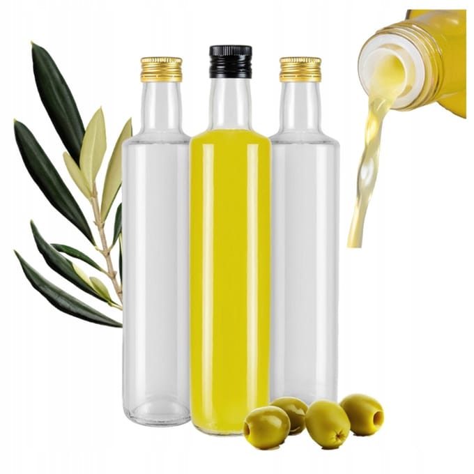 Bimberek Dorica - Glazen Fles - 500ml - Met Dozering - Transparant