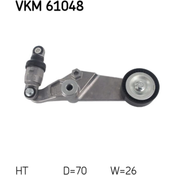 Spanpoelie, V-riem SKF VKM 61048