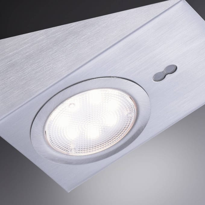 JUST LIGHT. GmbH LED meubelverlichting Theo, vierkant, setE van 3