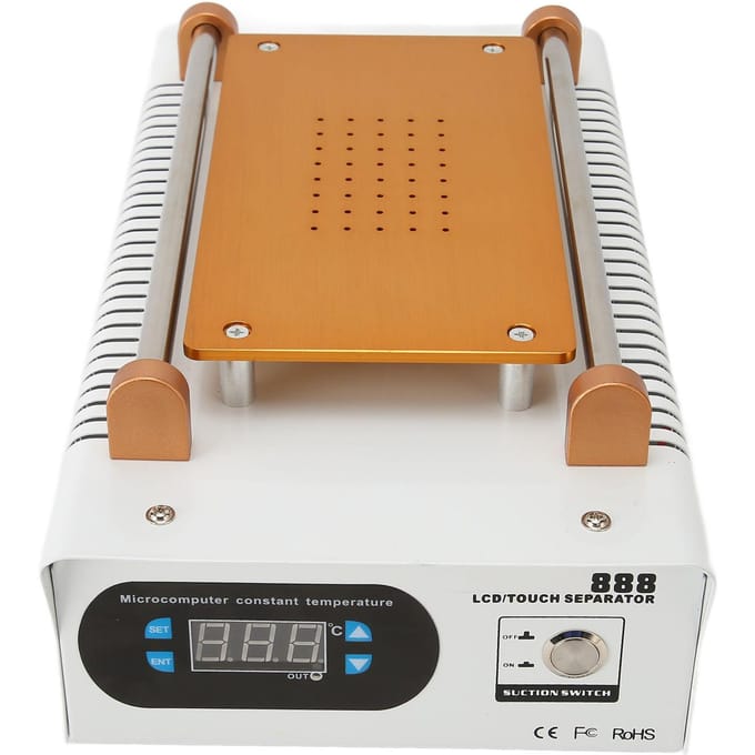 Machine de séparation d'écran LCD, machine de réparation d'écran tactile à chaleur constante de 7 pouces AU PLUG