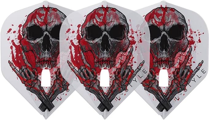 Dartflights Pro Set - Transparant Wit Voor Dartsport