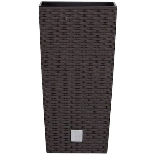 PROSPERPLAST Plantenbak (Kastanjebruin, 33 x 33 x 61 cm)