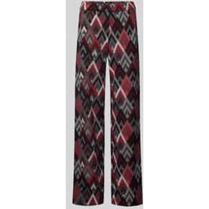 Stoffen broek met elastische band, model 'MAINE'