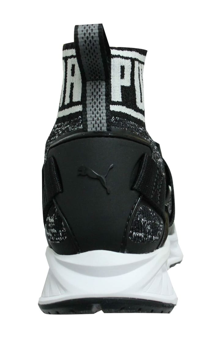 Puma Ignite EvoKnit zwarte damestrainers