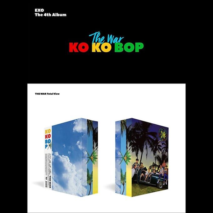 EXO - The War (Chinese ver.) / 4e Album No poster_Random ver. white