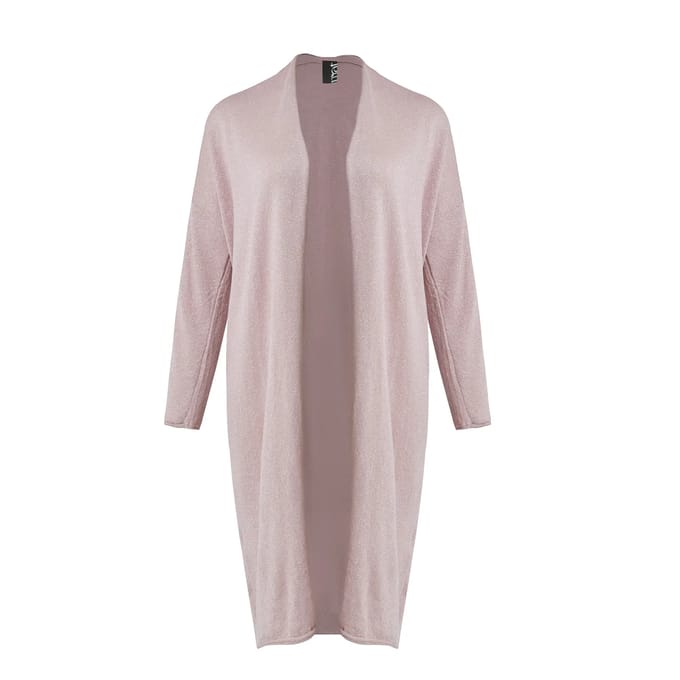 Lange gebreide cardigan dames Mat Fashion Lurex