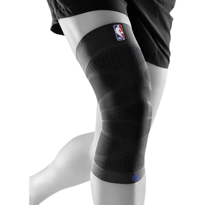 Bauerfeind NBA Sports Compression Support Kniebrace Zwart