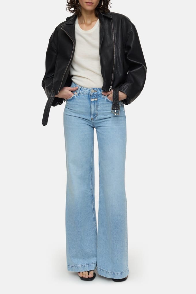 Closed Glow-up Jeans Light Blue Größe: W30L30 | Ausgestellte Hosen Outlet | Damen | Blau