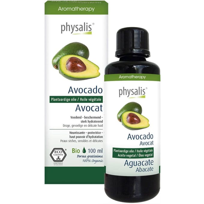Physalis® Avocado Plantaardige Olie Bio 100 Etherische olie