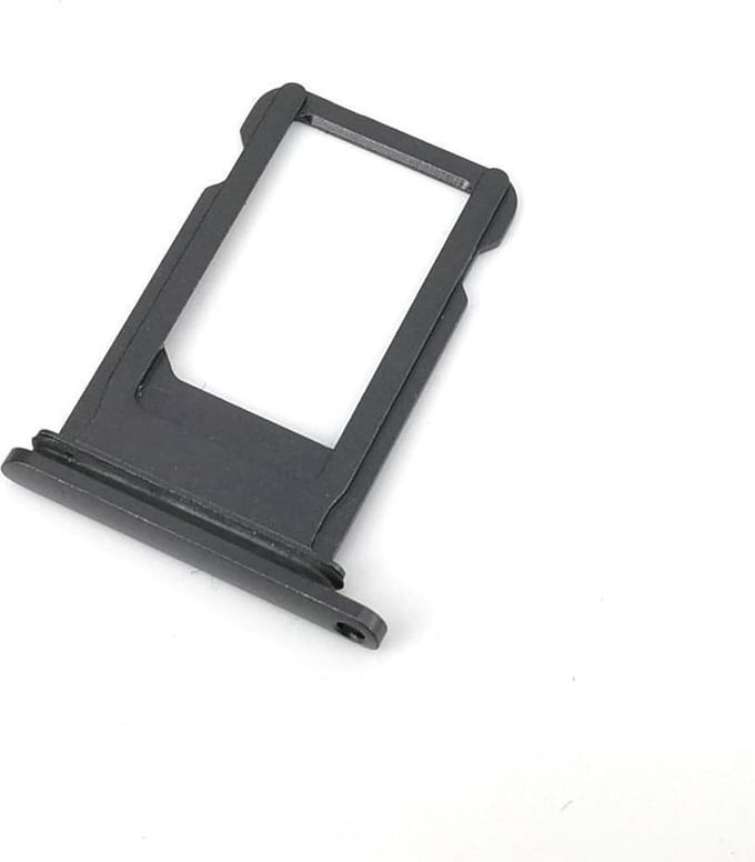 SIM Kaart Houder Geschikt voor iPhone 8 – Zwart – Waterdicht