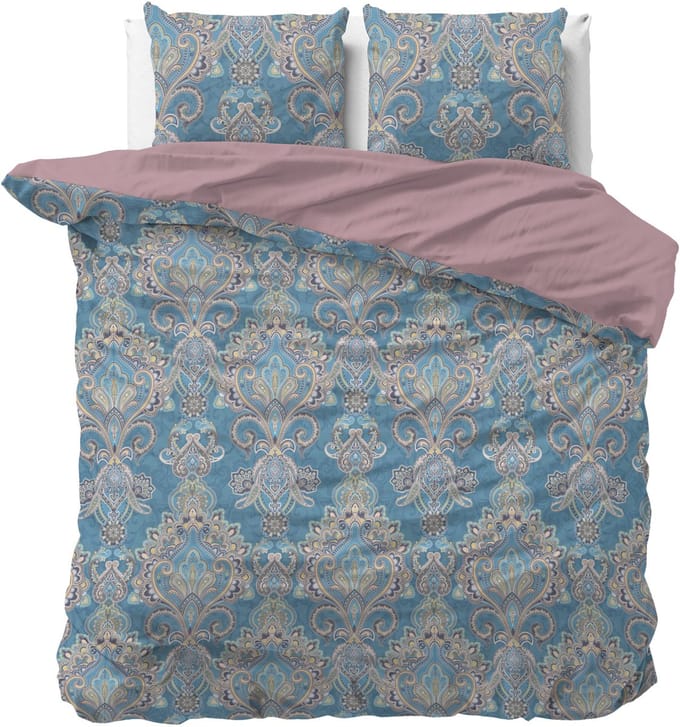 Sleeptime dekbedovertrek Giselle Blauw 200 x 200/220 cm