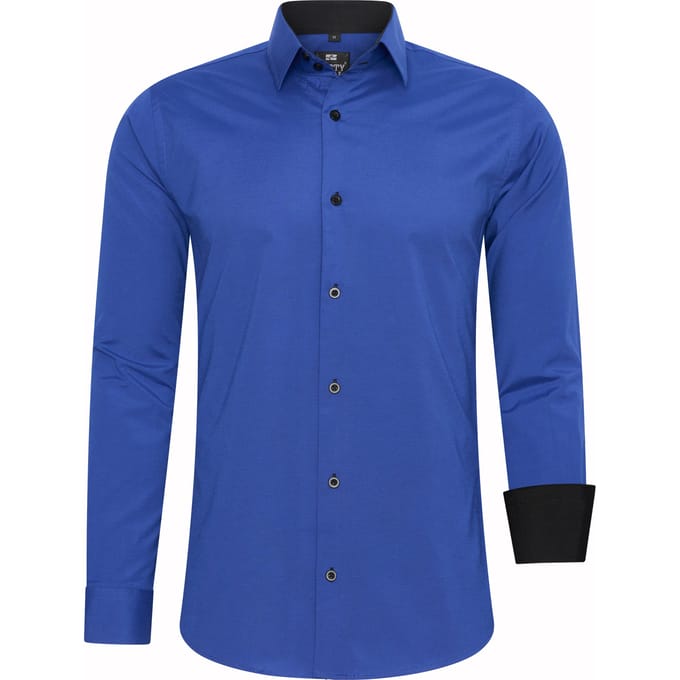 Zakelijk overhemd S - 6XL Slim Fit Premium Katoen-Stretch