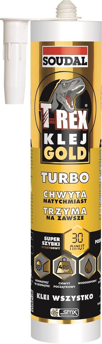 Colle Turbo Or T-Rex 290ml Blanc