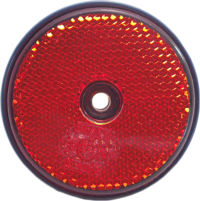 Reflector Rood Rond 60