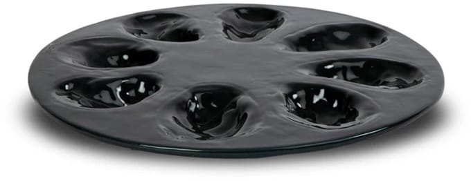 Byon Oyster oesterbord D27cm grijs