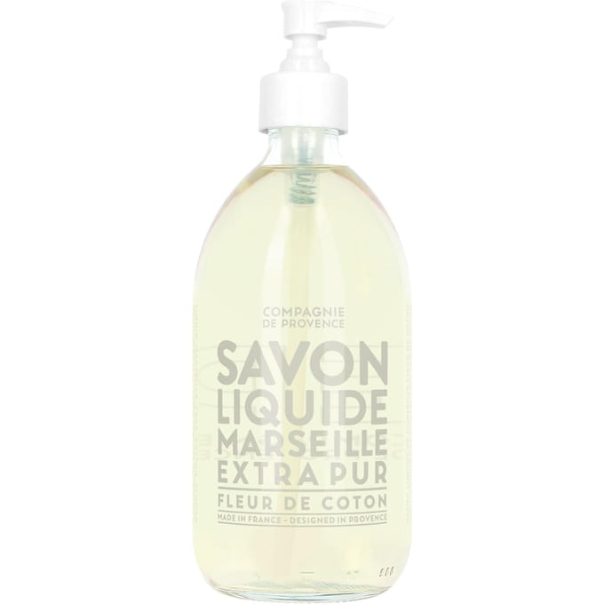 Savon de Marseille vloeibare handzeep Extra Pur Fleur de Coton 500 ml