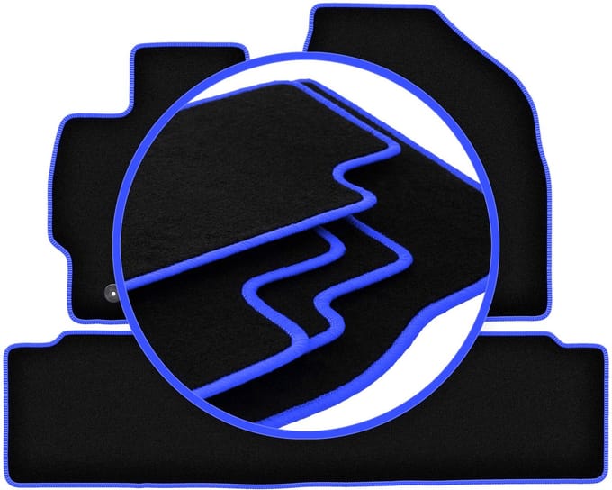 CARLUX-BLUE automatten voor: Toyota Auris I hatchback (2006-2013)