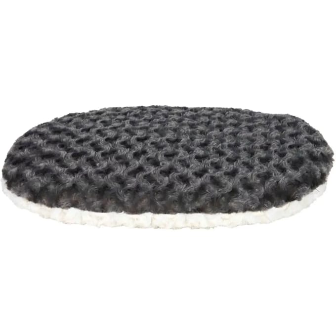 Trixie Kaline kussen ovaal 64 × 41 cm grijs/roomkleurig