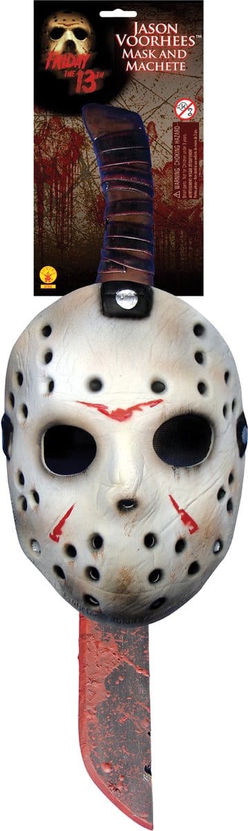 RUBIES FRANCE - Machete en masker van Jason uit Friday the 13th