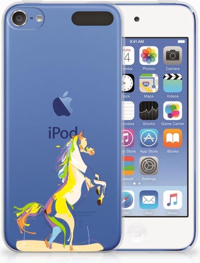 Apple iPod Touch 5 | 6 Telefoonhoesje met Naam Horse Color