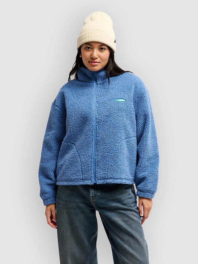 Quiksilver Elfin Bay Fz Fleece Jacket blauw