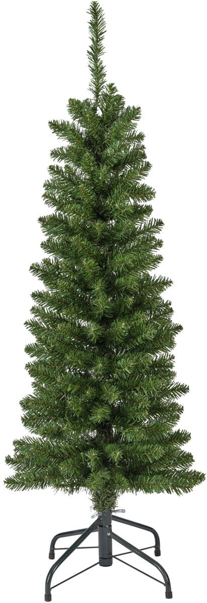 Kunstkerstboom - Pencil pine - h150 cm - Dia 45 cm - Extra smal - Groen