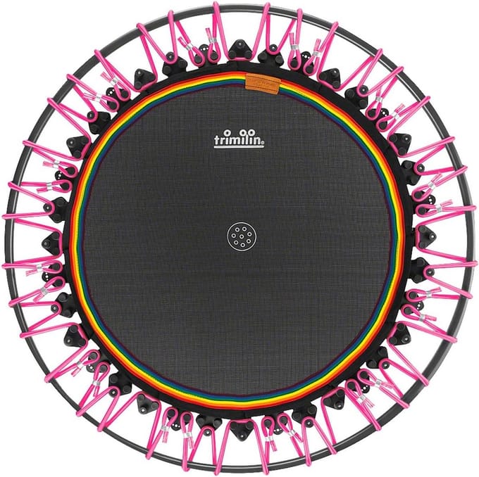 Fitness Trampoline Rond 111 cm met Rubber Kabels Max 110 kg