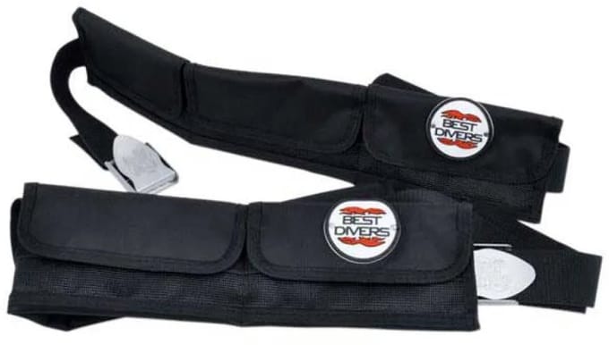 Best Divers Zakgewicht Riem Zwart S