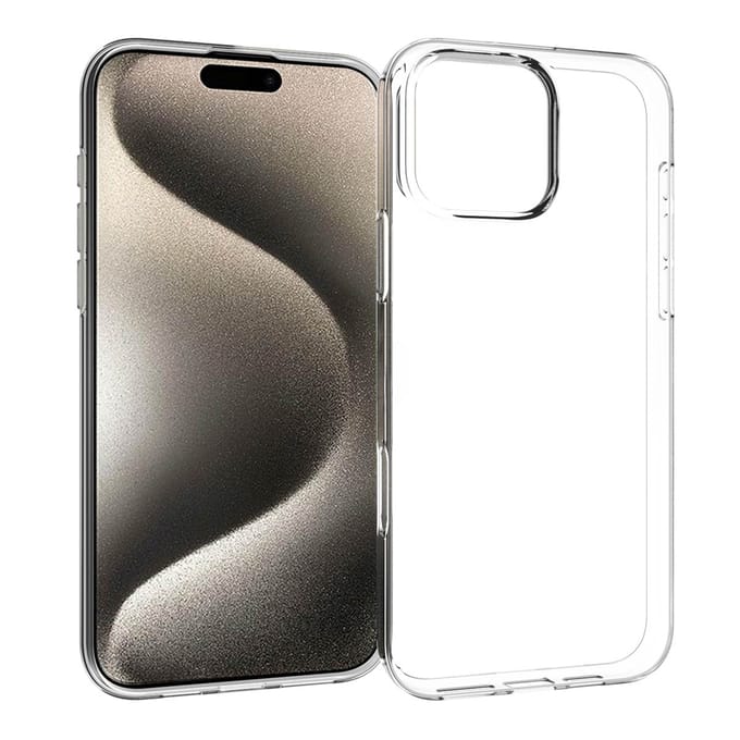 Accezz Hoesje - Geschikt voor Apple iPhone 16 Pro Max - Clear Backcover - Transparant