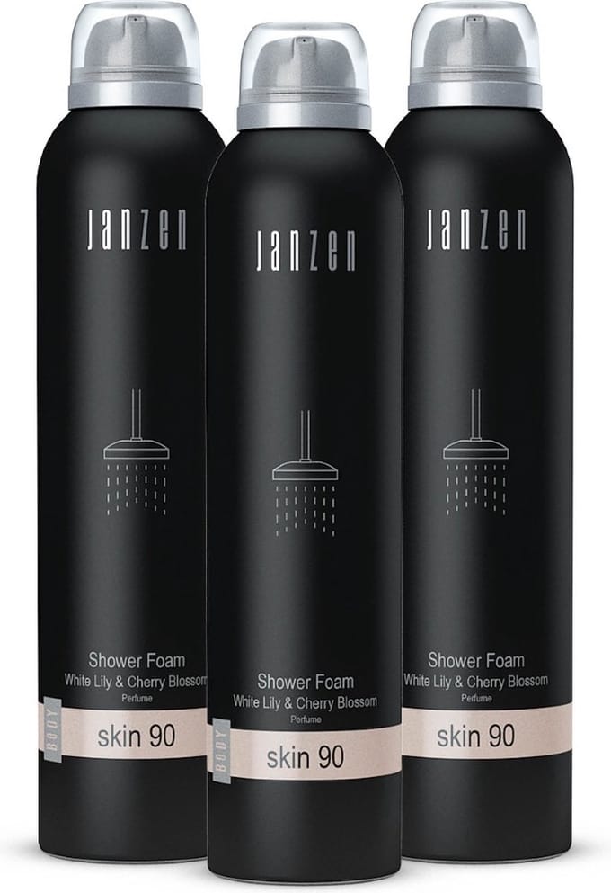 JANZEN Shower Foam Skin 90 3-pack