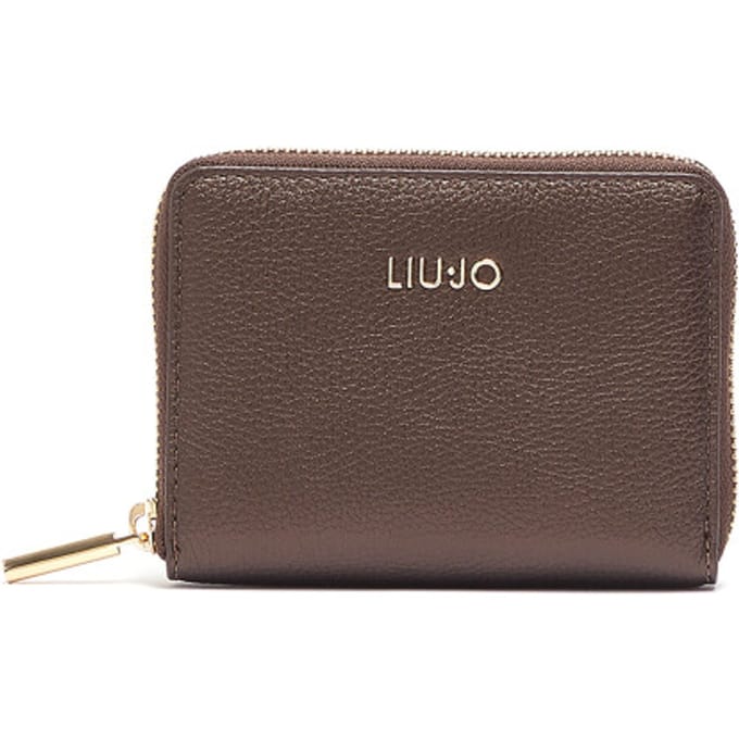 Liu Jo Ecs M Zip Around tas bruin, ST