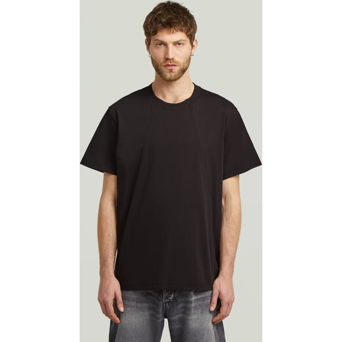 G-Star A Line Loose R T Black Taglia: L | Magliette basic Outlet | Uomo | Nero