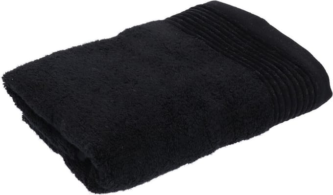 Lasa Home | Badhanddoek Juliet Zwart 50x100 cm