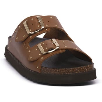 Scholl Beatriz Studs Sandalen cognac Leer - Dames - Maat 37