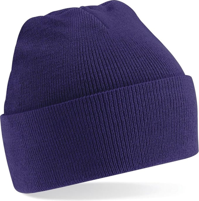 Beechfield Original Cuffed Beanie Paars