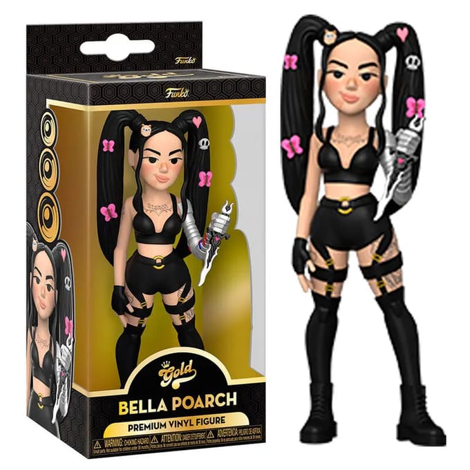 Funko Pop! Bella Poarch Gold Premium - Bekend van TikTok en Artiest