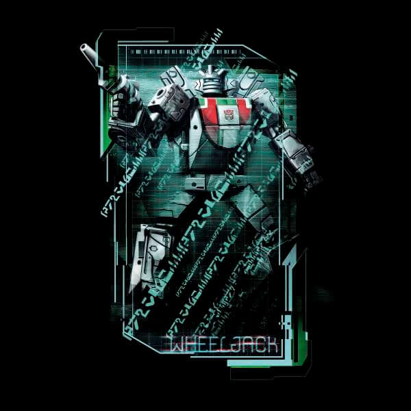 Transformers Wheeljack Tech Unisex T-Shirt - Zwart - 3XL