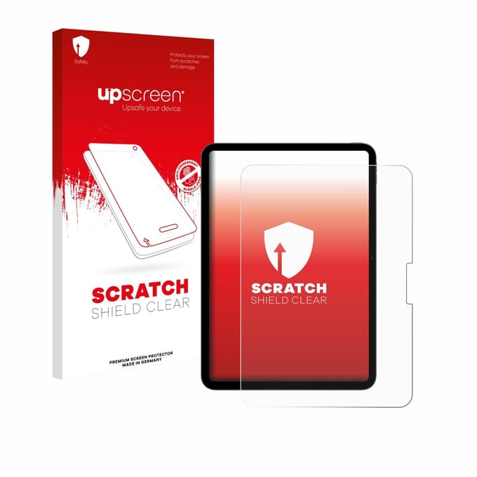 upscreen - Screenprotector voor Apple iPad Pro 11" M5 2025 - Folie Beschermfolie transparant