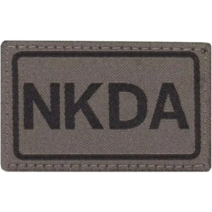 Textiel patch Clawgear NKDA