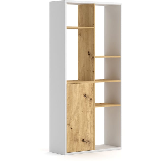 Casa Olive Boekenkast Vakkenkast 6 Vakken Mariana Wit
