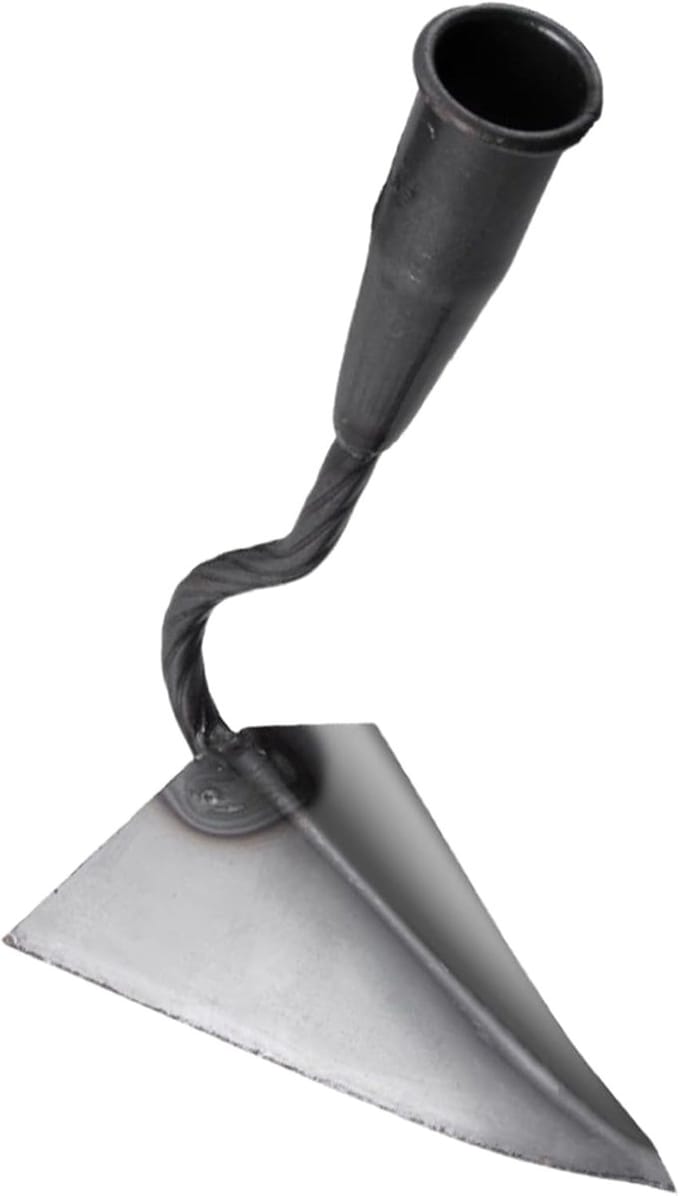 Driehoekschoffel Tuin - Grondbewerker Cultivator - Onkruid Verwijderen - Ergonomisch Ontwerp - 21 cm Kop