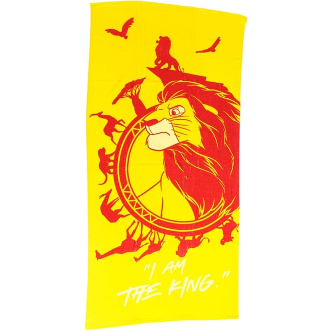 The Lion King Strandlaken - King 70 x 140 cm - Polyester