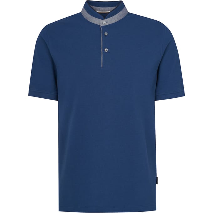 Bugatti Herren Poloshirt met opstaande kraag